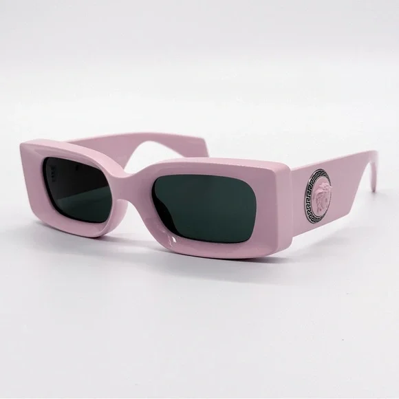 NEW VERSACE VE4474U 5485/87 SQUARE PINK GRAY WOMEN SUNGLASSES VERSACE MOD 4474-U - Picture 4 of 10